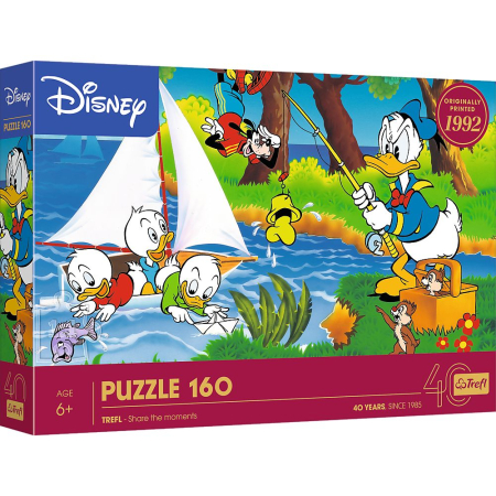 Puzzle - PUZZLE TREFL 160 DONALD DUCK AVENTURA PE LAC