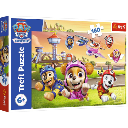 Puzzle - PUZZLE TREFL 160 PATRULA CATELUSILOR ECHIPA DE SALVARE AERIANA