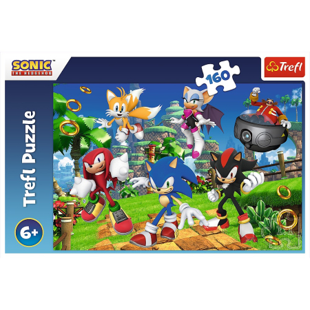 PUZZLE TREFL 160 SONIC SI PRIETENII [2]