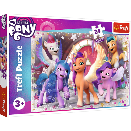 Puzzle - PUZZLE TREFL 24 MAXI MY LITTLE PONY - BUCURIA PONEILOR
