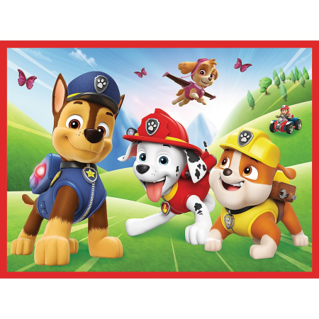 PUZZLE TREFL 2IN1 MEMO PATRULA CATELUSILOR ECHIPA IN ACTIUNE [1]