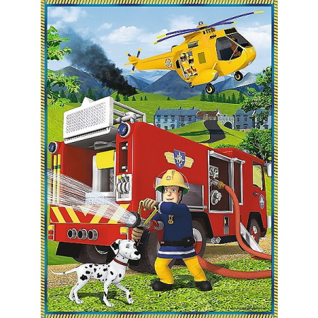 PUZZLE TREFL 2IN1 MEMO POMPIERII IN ACTIUNE [2]