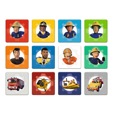 PUZZLE TREFL 2IN1 MEMO POMPIERUL SAM ECHIPA POMPIERILOR [3]
