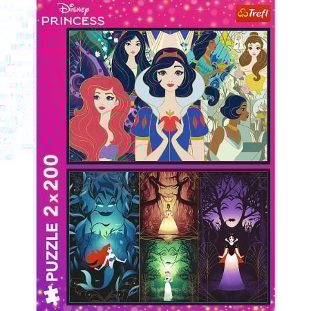 PUZZLE TREFL 2X200 DISNEY FRUMOASELE PRINTESE [3]