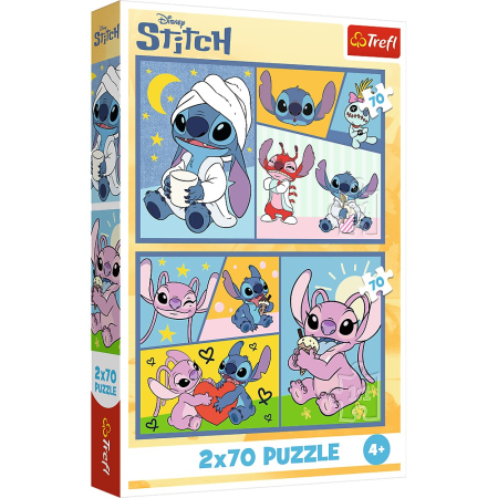 Puzzle - PUZZLE TREFL 2X70 STITCH NU EXISTA PLICTISEALA CU STITCH