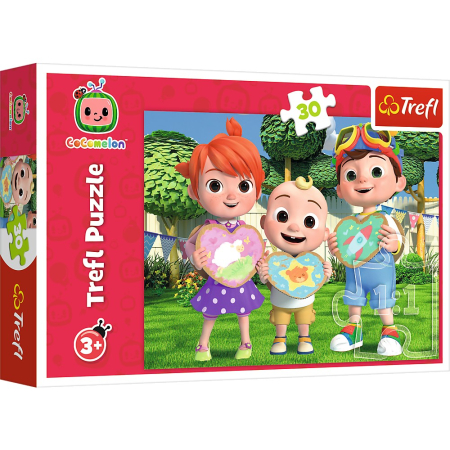 Puzzle - PUZZLE TREFL 30 COCOMELON SA NE JUCAM IMPREUNA