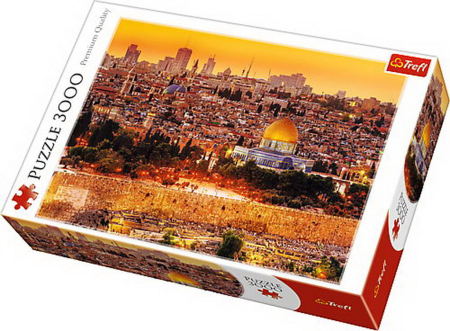 Puzzle - PUZZLE TREFL 3000 ACOPERISURI IN IERUSALIM