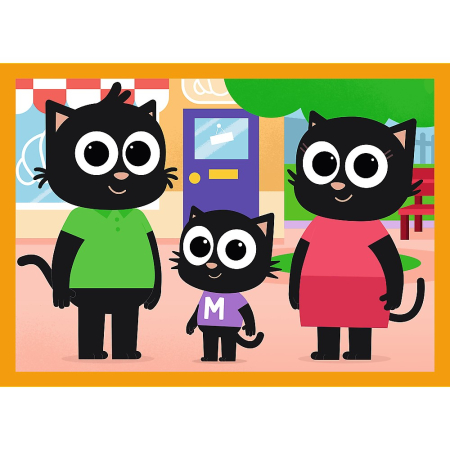 PUZZLE TREFL 4IN1 PLANETA MILO INTALNIRE CU MILO SI PRIETENII [2]