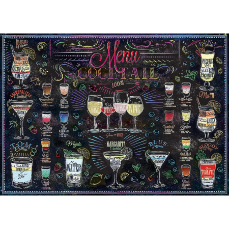 PUZZLE TREFL 500 MENIUL DE COCKTAILURI [1]