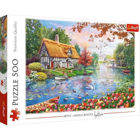Puzzle - PUZZLE TREFL 500 REFUGIUL TACUT
