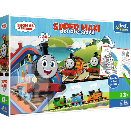 Puzzle - PUZZLE TREFL PRIMO 24 SUPER MAXI THOMAS SI PRIETENII