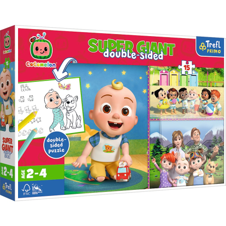 Puzzle - PUZZLE TREFL PRIMO SUPER GIANT 15 COCOMELON