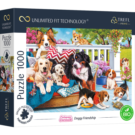 Puzzle - PUZZLE TREFL UFT 1000 PRIETENIA CATELUSILOR
