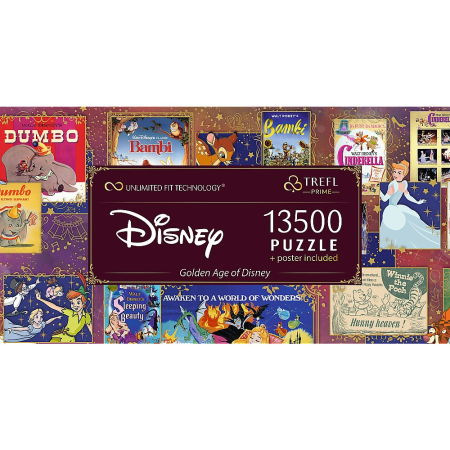 PUZZLE TREFL UFT 13500 DISNEY EPOCA DE AUR A DISNEY [2]