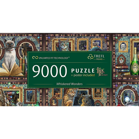 PUZZLE TREFL UFT 9000 LISA PARKER MINUNI CU MUSTATI [4]