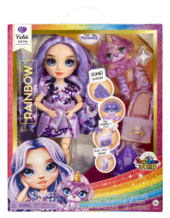 Păpuși și accesorii - RAINBOW HIGH PAPUSA VIOLET WILLOW