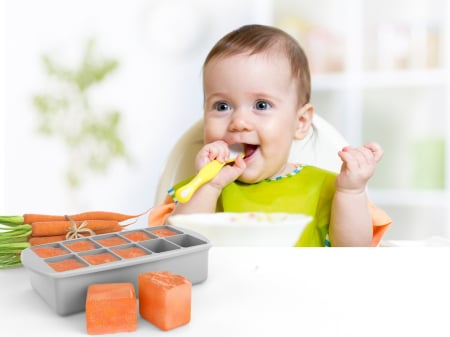 RECIPIENT REFRIGERARE HRANA BEBE, MELII, 59 ML X 10 CUB [2]