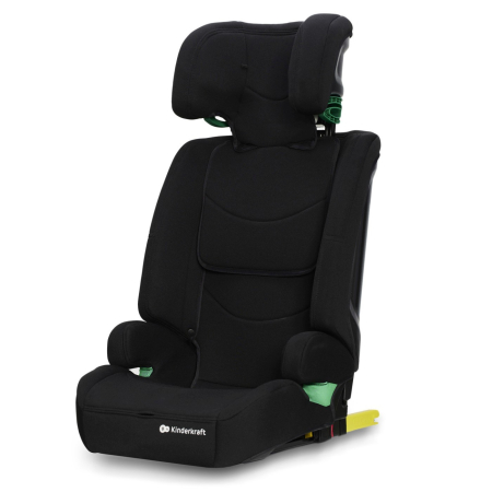 SCAUN AUTO I-SIZE, 76-150 CM, KINDERKRAFT SAFETY FIX 2, BLACK [1]