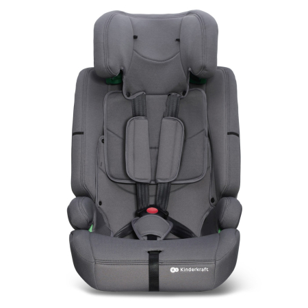 SCAUN AUTO I-SIZE, 76-150 CM, KINDERKRAFT SAFETY FIX 2, GREY [1]