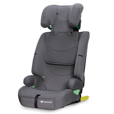 SCAUN AUTO I-SIZE, 76-150 CM, KINDERKRAFT SAFETY FIX 2, GREY [2]