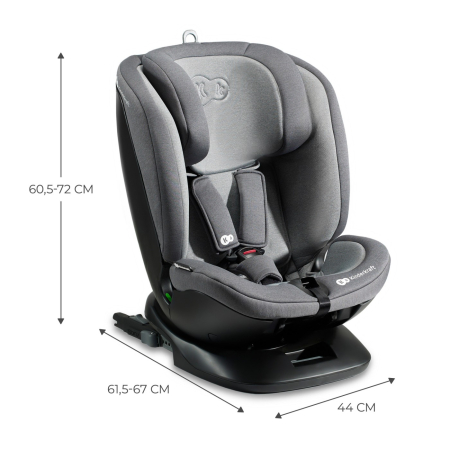 SCAUN AUTO KINDERKRAFT XPEDITION 2 I-SIZE 40-150 CM, GREY [6]
