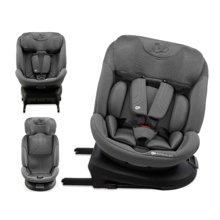 SCAUN AUTO KINDERKRAFT XPEDITION 3 I-SIZE 40-150 CM, GREY [1]