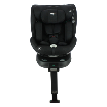 SCAUN AUTO MIGO LEGEND, 40-150 CM, BLACK [1]