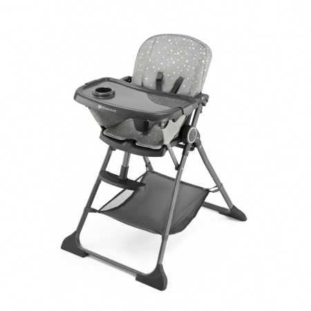 Cameră Bebe - SCAUN DE MASA KINDERKRAFT FOLDEE, PLIABIL, GREY