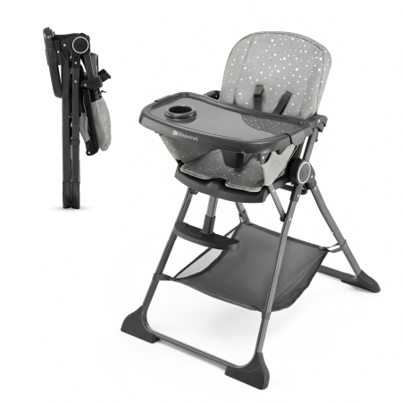 SCAUN DE MASA KINDERKRAFT FOLDEE, PLIABIL, GREY [5]