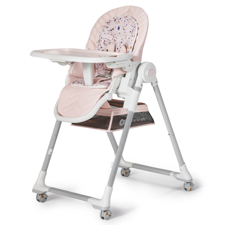 SCAUN DE MASA KINDERKRAFT LASTREE,  2 IN 1, TRANSFORMABIL, PINK [1]
