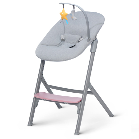 SCAUN DE MASA KINDERKRAFT LIVY, PINK + LEAGAN CALMEE PINK [1]