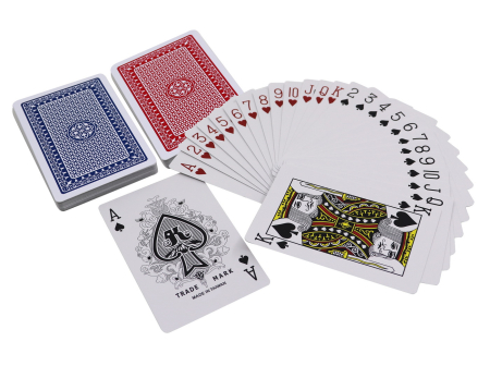SET 2 PACHETE CARTI ROYAL CANASTA POKER DIN PLASTIC [2]