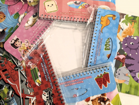 Set 5 carti,  reutilizabile,  de pictura cu apa Magic Book [1]