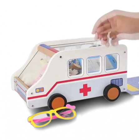 Set ambulanta de lemn [3]