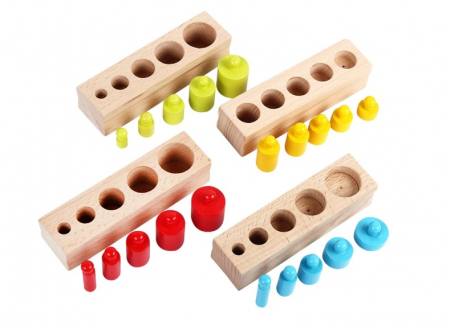 Set cilindri colorati Montessori [7]