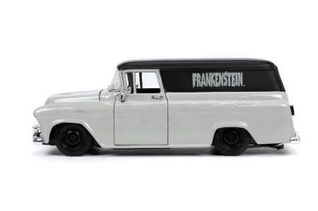 SET MASINUTA 1957 CHEVY SUBURBAN SI FIGURINA FRANKENSTEIN [5]