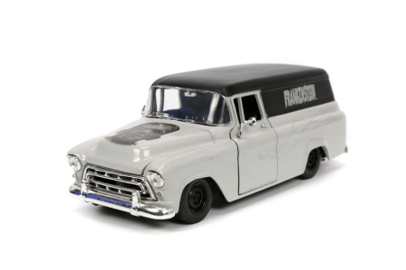 SET MASINUTA 1957 CHEVY SUBURBAN SI FIGURINA FRANKENSTEIN [4]