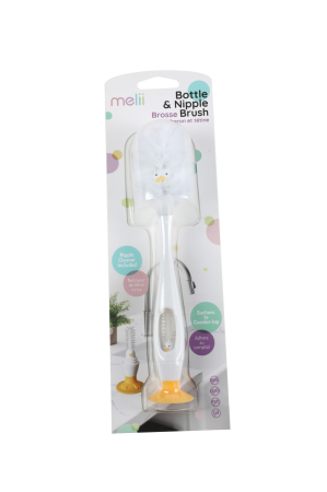 Accesorii hrănire bebe - SET PERIE BIBEROANE SI TETINE, MELII, MODEL RATA