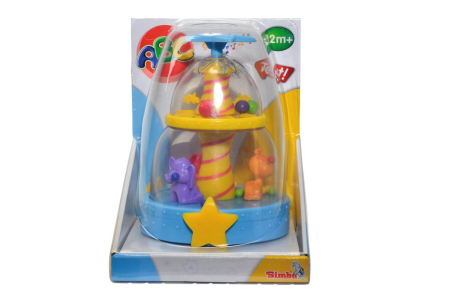 Jucării pentru bebeluși - SIMBA CARUSEL BEBE 18 CM CU SUNET