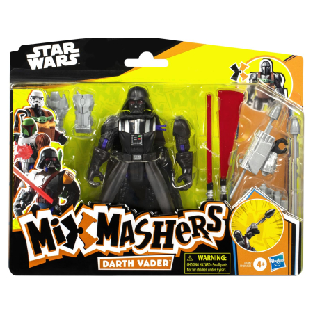 Figurine cu eroi si personaje - STAR WARS MIX MASHERS DELUXE SET FIGURINA DARTH VADER 12CM SI ACCESORII