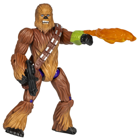 STAR WARS MIX MASHERS SET FIGURINA CHEWBACCA 12CM SI ACCESORII [6]