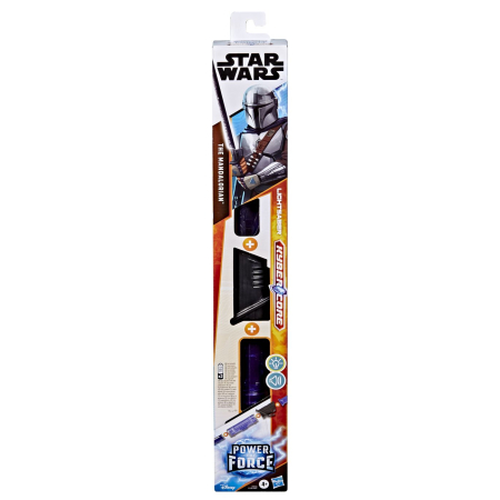 Pistoale si arme de jucarie - STAR WARS SABIE LASER ELECTRONICA POWER THE FORCE THE MANDALORIAN