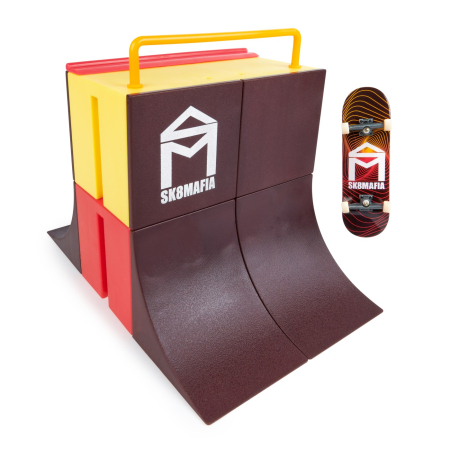 TECH DECK X-CONNECT PACHET SK8MAFIA VERT WALL [2]