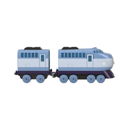 THOMAS LOCOMOTIVA CU VAGON PUSH ALONG KENJI [3]