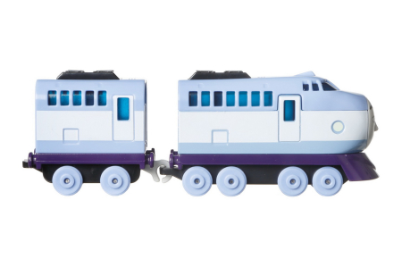 THOMAS LOCOMOTIVA CU VAGON PUSH ALONG KENJI [8]