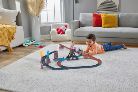 THOMAS SET DE JOACA CRYSTAL CAVES ADVENTURE CU LOCOMOTIVA MOTORIZATA THOMAS [2]