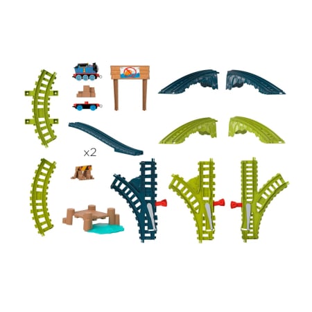 THOMAS SET DE JOACA CU LOCOMOTIVA PUSH ALONG THOMAS SI ACCESORII [5]
