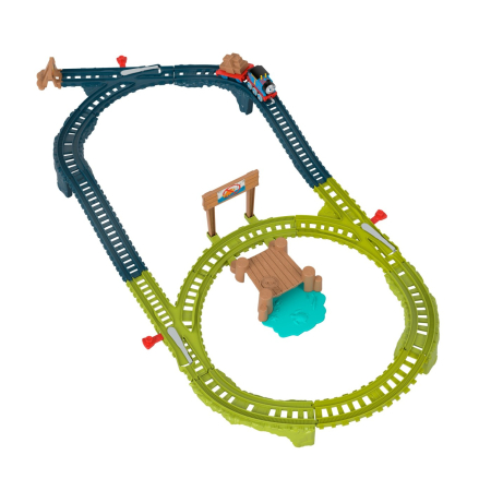 THOMAS SET DE JOACA CU LOCOMOTIVA PUSH ALONG THOMAS SI ACCESORII [1]