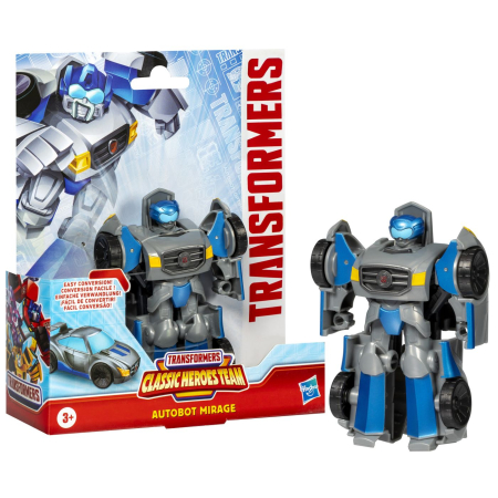 TRANSFORMERS CLASSIC HEROES TEAM ROBOT AUTOBOT MIRAGE TRANSFORMABIL [3]