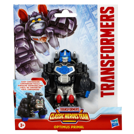 Figurine cu eroi si personaje - TRANSFORMERS CLASSIC HEROES TEAM ROBOT OPTIMUS PRIMAL TRANSFORMABIL